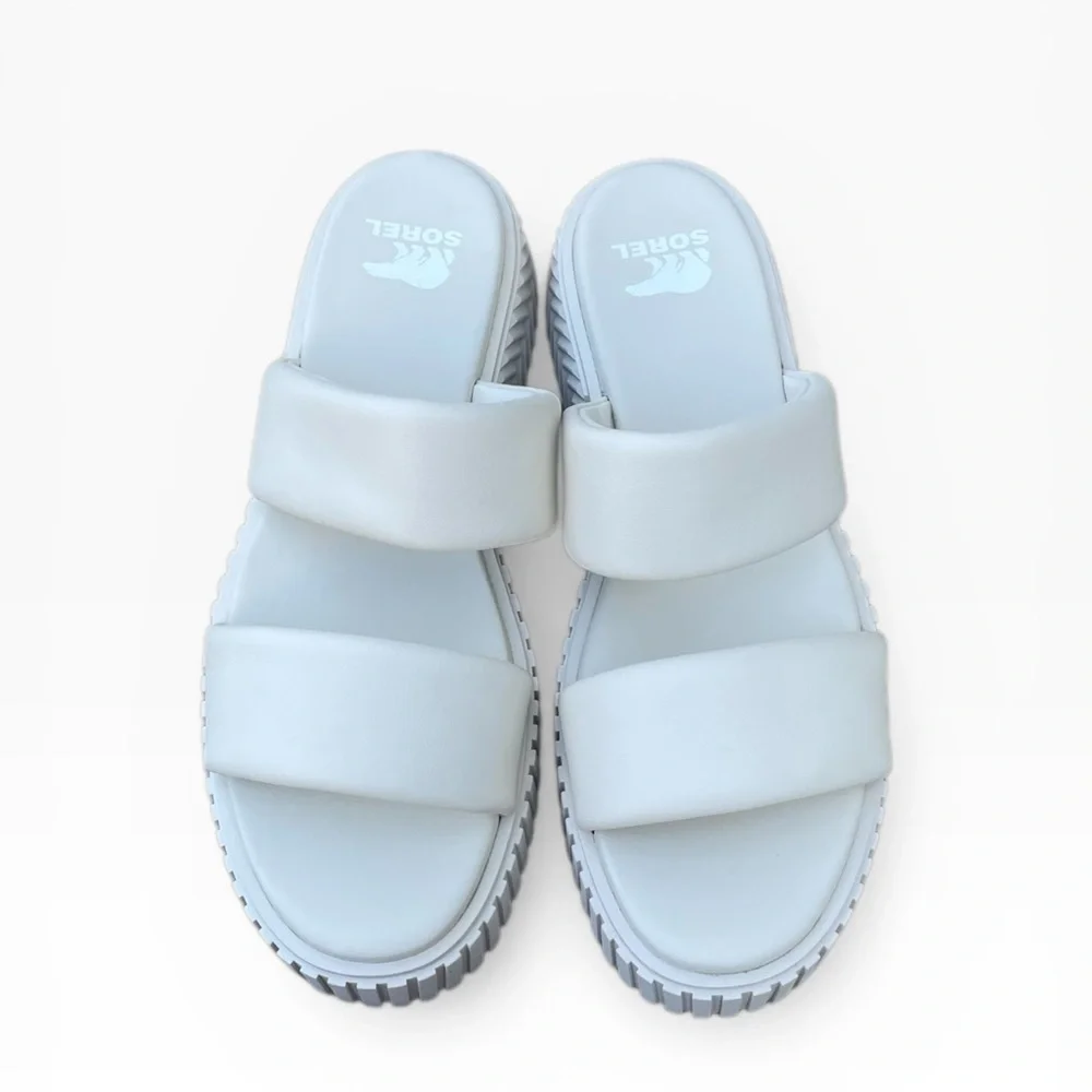 Sorel Ona Streetworks‎ Slide Sandal, Off White, Size 8, NWOT